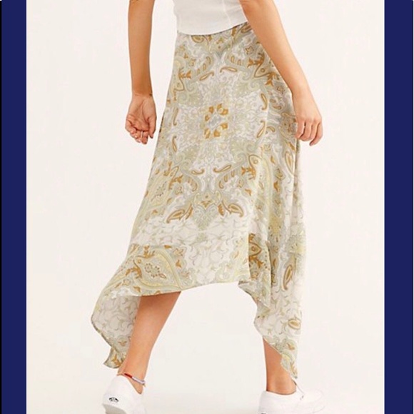 NWT- Free People At the Shore midi skirt - Picture 2 of 2